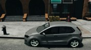 Volkswagen Polo 2011 для GTA 4 миниатюра 2