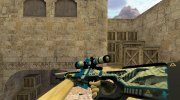AWP Рельсотрон para Counter Strike 1.6 miniatura 1