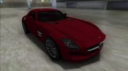 2010 Mercedes-Benz SLS AMG FBI для GTA San Andreas миниатюра 3