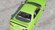Nissan Skyline GT-R V-spec II (BNR34) 2000 for BeamNG.Drive miniature 3