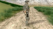 Пехотинец США para GTA San Andreas miniatura 4