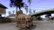 ГАЗель 32214 Скорая для GTA San Andreas миниатюра 4
