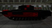 Черно-красные зоны пробития Черчилль III для World Of Tanks миниатюра 5