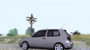 Volkswagen Golf MK3 VR6 para GTA San Andreas miniatura 3