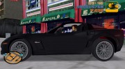 Chevrolet Corvette Z06 TT Black Revel for GTA 3 miniature 2