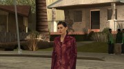 Mona Sax red jacket from Max Payne para GTA San Andreas miniatura 2