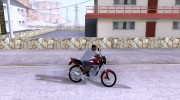 Yamaha YBR 125 para GTA San Andreas miniatura 3