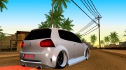 Volkswagen Golf GTI Tuning для GTA San Andreas миниатюра 4