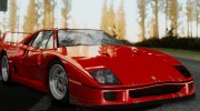 1989 Ferrari F40 (US-Spec) for GTA San Andreas miniature 22