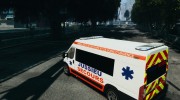 Ambulance Jussieu Secours Fiat 2012 для GTA 4 миниатюра 3