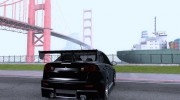 Mitsubishi lancer X для GTA San Andreas миниатюра 3