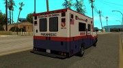 MRSA Ambulance из GTA V para GTA San Andreas miniatura 2