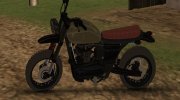 Triumph Bonnevile T-100 Scrambler for GTA San Andreas miniature 1