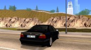 BMW 740I (1998)г. Shadow line для GTA San Andreas миниатюра 4