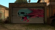 Рисунок на гараже HD для GTA San Andreas миниатюра 1