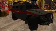 ГАЗ-233136 Росгвардия СБМ Тигр-М для GTA San Andreas миниатюра 2