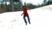 Бросить снежок for GTA San Andreas miniature 1
