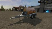 Цистерна для топлива LIZARD FUEL CART для Farming Simulator 2017 миниатюра 1