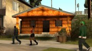 Новые текстуры домов по всему Грув Стриту для GTA San Andreas миниатюра 3