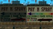 New poster Pay N Spray HD для GTA San Andreas миниатюра 3