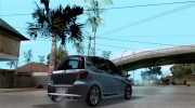 Toyota Vitz для GTA San Andreas миниатюра 4