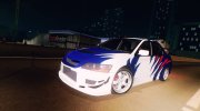 2007 Mitsubishi Lancer Evolution IX FQ-360 для GTA San Andreas миниатюра 6