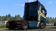 Volvo FH 2022 для Euro Truck Simulator 2 миниатюра 4