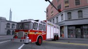 E-One F.D.N.Y Fire Rescue 1 para GTA San Andreas miniatura 1