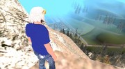 Skin HD GTA V Online в маске Орла para GTA San Andreas miniatura 3