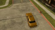 Checker Marathon Yellow Cab для GTA San Andreas миниатюра 7