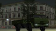 КамАЗ 43502 Армейский для GTA San Andreas миниатюра 1