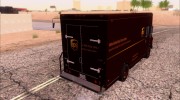 GTA IV Boxville UPS для GTA San Andreas миниатюра 3