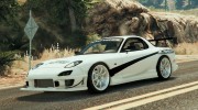 Mazda RX7 C-West 1.2 for GTA 5 miniature 1