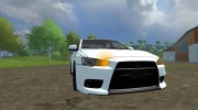 Mitsubishi Lancer Evolution v 2.0 for Farming Simulator 2013 miniature 10