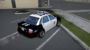 ВАЗ 2170 Lada Priora Police USA для GTA San Andreas миниатюра 4