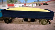 Прицеп Зерновоз к ЗиЛ 130 para GTA San Andreas miniatura 4