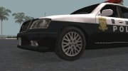 Toyota Crown  Patrol Car для GTA San Andreas миниатюра 4