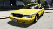 Ford Crown Victoria Raccoon City Taxi для GTA 4 миниатюра 1