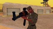AK47 para GTA San Andreas miniatura 2
