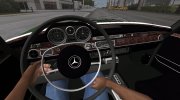 Mercedes Benz 300 SEL для GTA San Andreas миниатюра 3