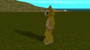 Человек в желтом костюме толстого саблезубого тигра из Zoo Tycoon 2 for GTA San Andreas miniature 5