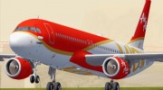 Airbus A320-200 Indonesia AirAsia WOW Livery for GTA San Andreas miniature 1