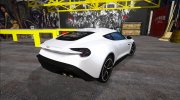 Aston Martin Vanquish Zagato для GTA San Andreas миниатюра 4