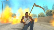 Коса для GTA San Andreas миниатюра 3