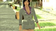 Kokoro Business Suit для GTA San Andreas миниатюра 1