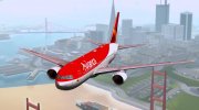 Boeing 767-200ER Avianca Colombia for GTA San Andreas miniature 1
