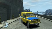 УАЗ 469 Милиция ЭССР для GTA 4 миниатюра 3