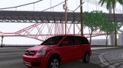 2008 Dodge Caravan SXT для GTA San Andreas миниатюра 1