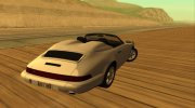 1993 Porsche 911 Speedster Carrera 2 (964) para GTA San Andreas miniatura 2
