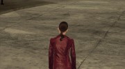 Mona Sax red jacket from Max Payne para GTA San Andreas miniatura 3